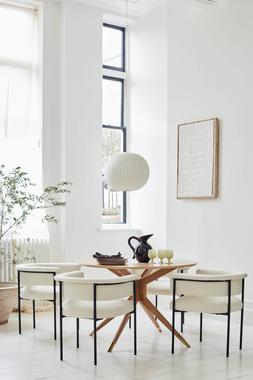 Quiet Luxury -  Dwell Delanna Drop Leaf dining table