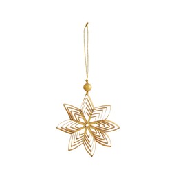 30976567 Gold Paper Star Hanging Decoration £1.50