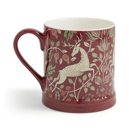 30976991 Winter Forest burgundy tankard mug £3.50