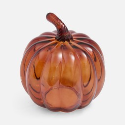 Amber Glass Pumpkin £10