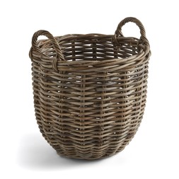 Churchgate Rattan Round Basket with Handles​ £25 (31015776)