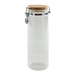 Glass Jar with Wooden Lid £7 - £8