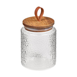 Hammered Glass Canister £5 - £6