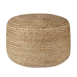 Jute Natural Pouffe £79
