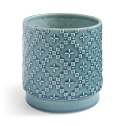 Salvage embossed plant pot £12 (31037671)