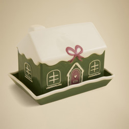 Winter house butter dish £10 (31040164)