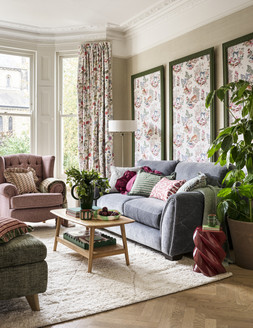 Furniture Village Aphrodite 3 Seater Sofa in California Dolphin Grey