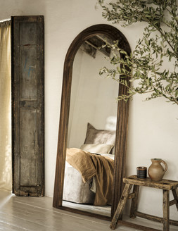 Furniture Village Jamila dark mirror