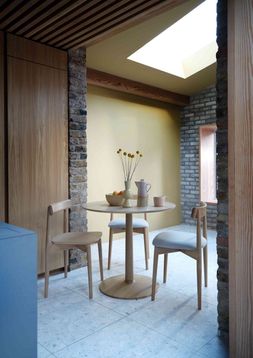 Furniture Village - Ercol Ancona Breakfast Table, &pound;699, Ercol Ava Chair, &pound;259