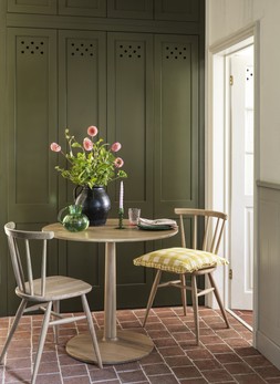 Furniture Village - Ercol Ancona Breakfast Table, &pound;699, Ercol Heritage Chair, &pound;299