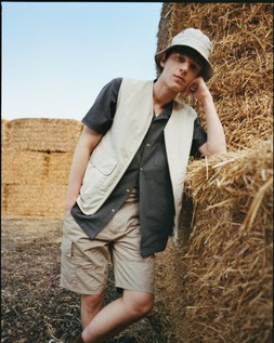 Barbour Re-Engineered Flyweight Gilet RRP £119.00, Barbour Riddell Crepe Relaxed Shirt RRP £79.95, Barbour Ripstop Cargo Short RRP £74.95 Available at Barbour.com