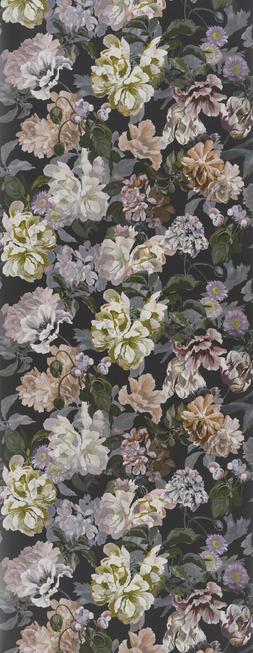 DELFT FLOWER - CHARCOAL
