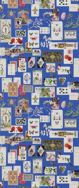 MAISON DE JEU - BLEU DE ROI