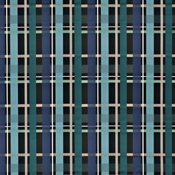 L'ENTRELAC BLEU PAON