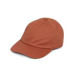 Organic cotton baseball cap, terracotta
