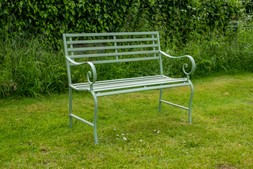 Bench Slatted Sage £200