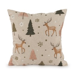 50082509 £26 NT Woodland Square Cushion