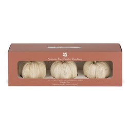 50082856 Halloween NT Handmade Rope Pumpkin Trio Gift Set