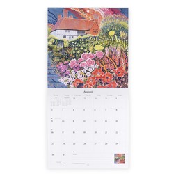 50082875 £8 National Trust Annie Soudain Illustrated Square Calendar 2027 Inner Page