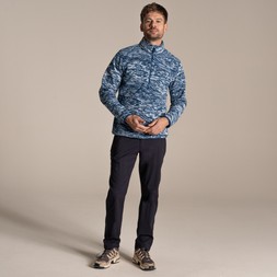 Irt Half Zip in Juniper Berry Print £50.00