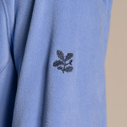 National Trust Miska Half Zip in Vinca Blue £45.00