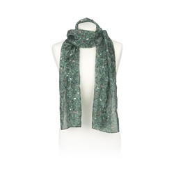 National Trust Tyntesfield Floral Silk Scarf with foiling_gbp_22
