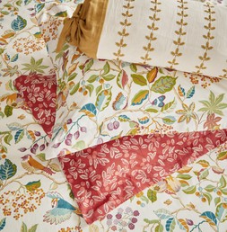 Birds and Berries duvet cover set £75