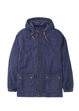 LIGHTWEIGHT COTTO JACKET INDIGO £49