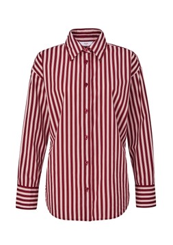 Long Sleeve Printed Cotton Shirt Ruby £35 (Available from August)