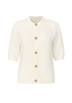 Short Sleeve Cardigan Cream £36