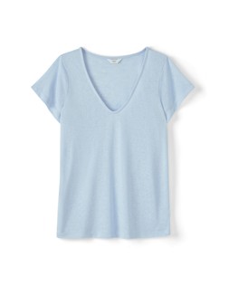 Short Sleeve V Neck T-Shirt blue £22 (AA15991)