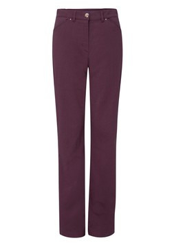 Straight Leg Chino Trousers Mulberry £36 (Available from August)