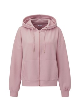 Zip Through Hoodie in Pale Rose £36 (AA15963) Available from January 9th