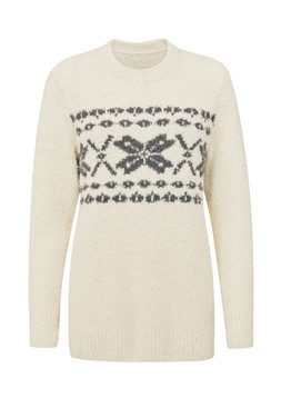Fair Isle Jumper Cream £40 AL11758