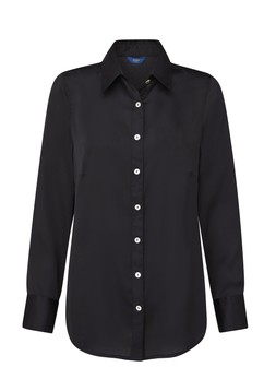 Satin Shirt Black £29 AB12687