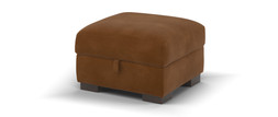 Elevate Storage Footstool in Lifestyle Mottled Fabric Rust, £349