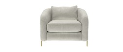 The Westwood-Chair(Accent)-TEDDY CHENILLE SILVER