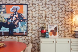 HKLIVING Framed Artwork - Parisian Metro