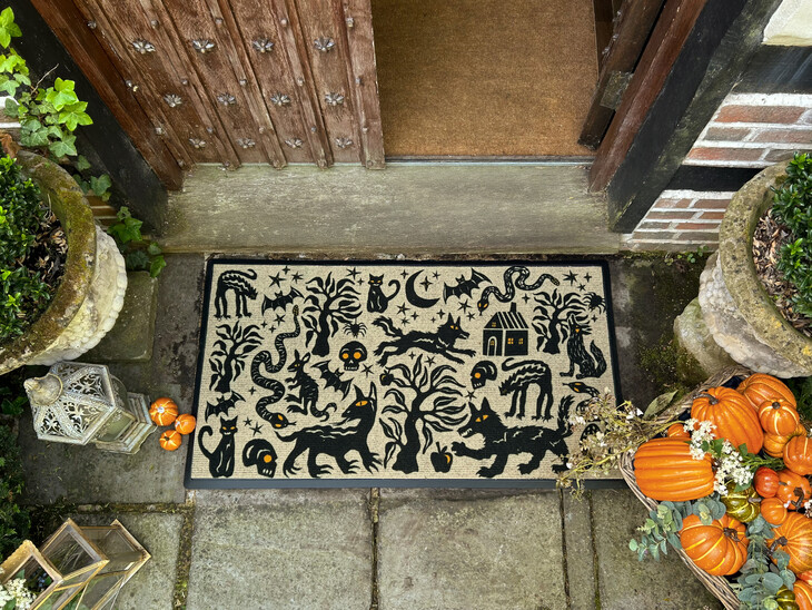 ruggable-nocturnal creatures doormat-ref2185641