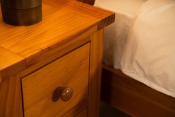 Hereford Pine 2 Drawers Bedside Table RRP €199 NOW €99