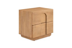 Catania Two Drawer Bedside Table 0029 RRP €399 NOW €299