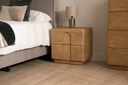 Catania Two Drawer Bedside Table 0029 RRP €399 NOW €299