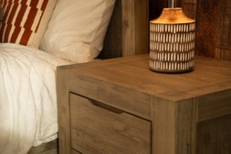 Berlin 2 Drawers Bedside Table - RRP €349 NOW €199