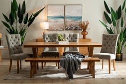 Granada Oak Dining Table X Leg 2m RRP €2199 Now €1099