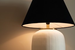 Lucy Navy Shade Table Lamp RRP €210 Now €150
