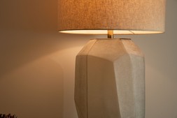 Cairo Frosted Table Lamp RRP €319 Now €199