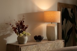 Cairo Frosted Table Lamp RRP €319 Now €199