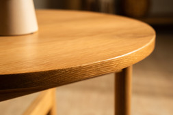 Nordic Solid Oak Side Table - RRP €399 NOW €199