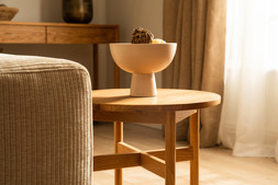 Nordic Solid Oak Side Table - RRP €399 NOW €199