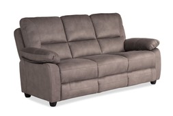 Houston Light Grey Fabric 3 Seater Sofa RRP €1099 NOW €699